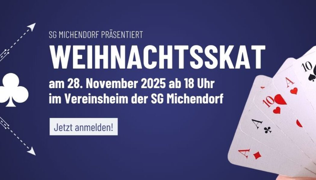 Anmeldung zum Weihnachtsskat