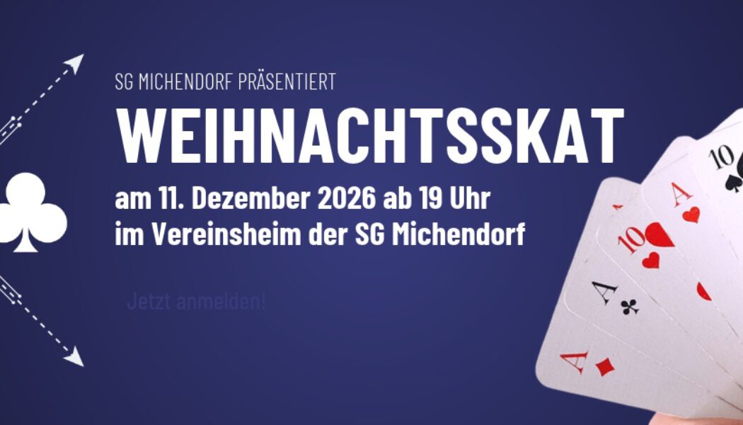 Anmeldung zum Weihnachtsskat
